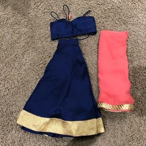 Toddler/ Little Girls Chaniya Choli/Garba Outfit
